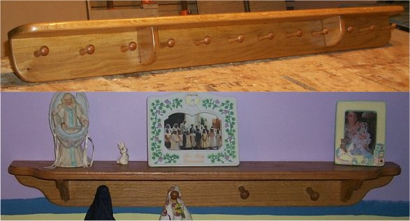 Shelf/Coat Rack 2